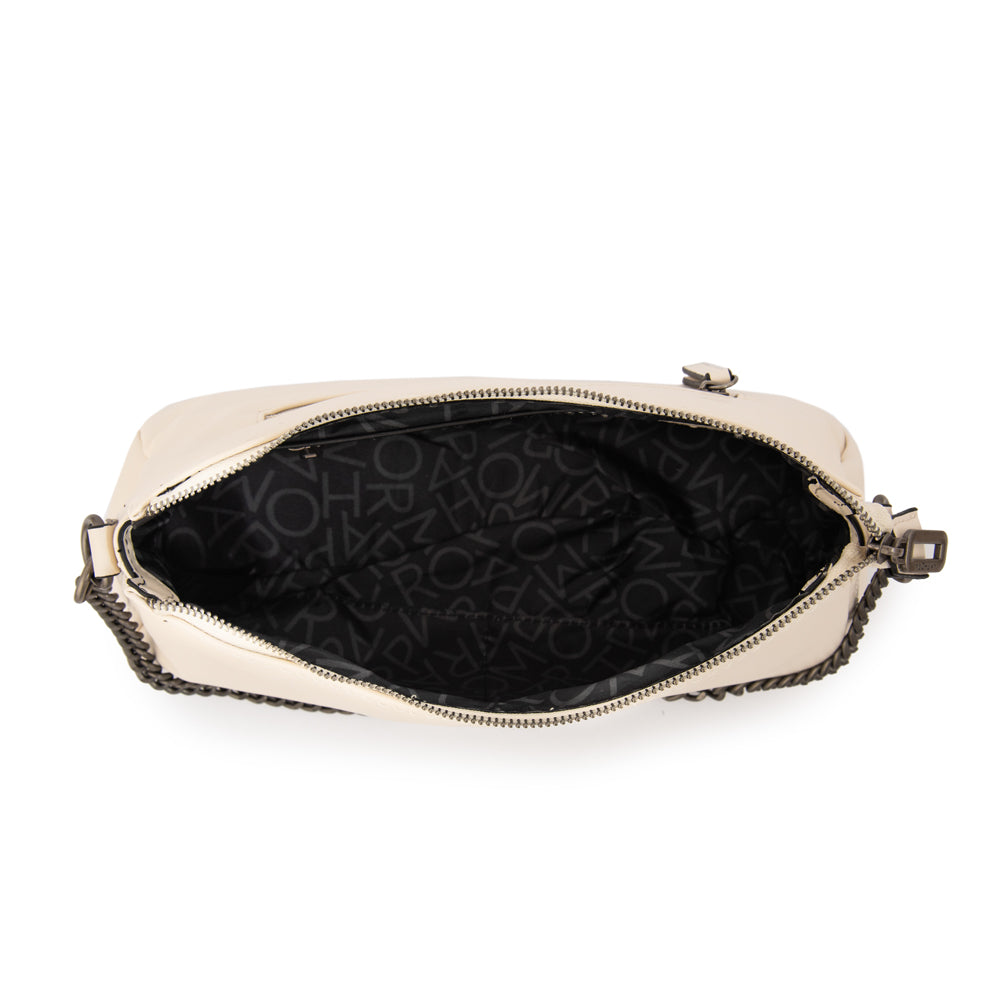 CARTERA CORTE OVAL BONNIE BLANCO