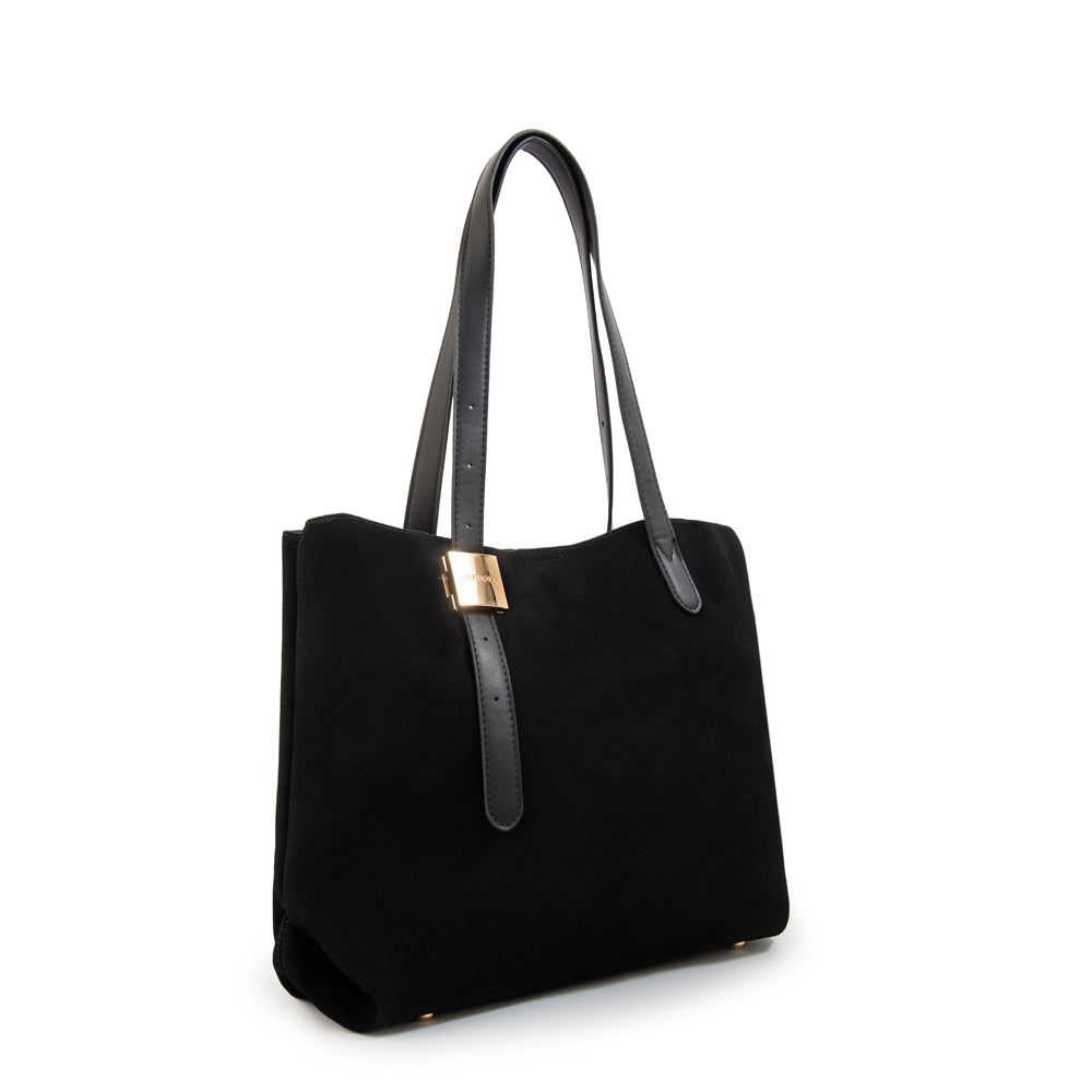 CARTERA TRES DIVISIONES BRISY NEGRO