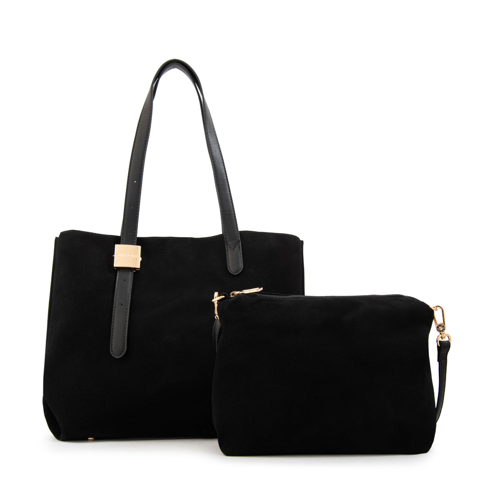 CARTERA TRES DIVISIONES BRISY NEGRO