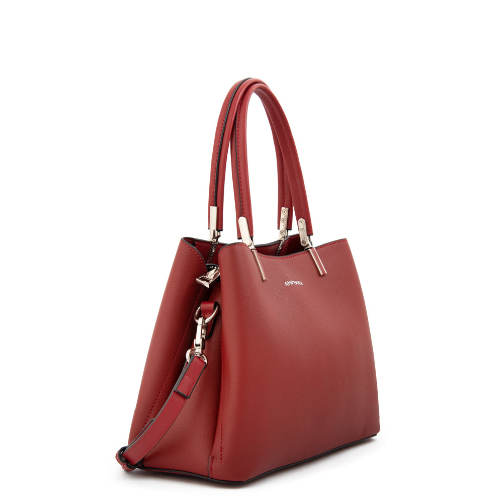 CARTERA CARMINA ROJO