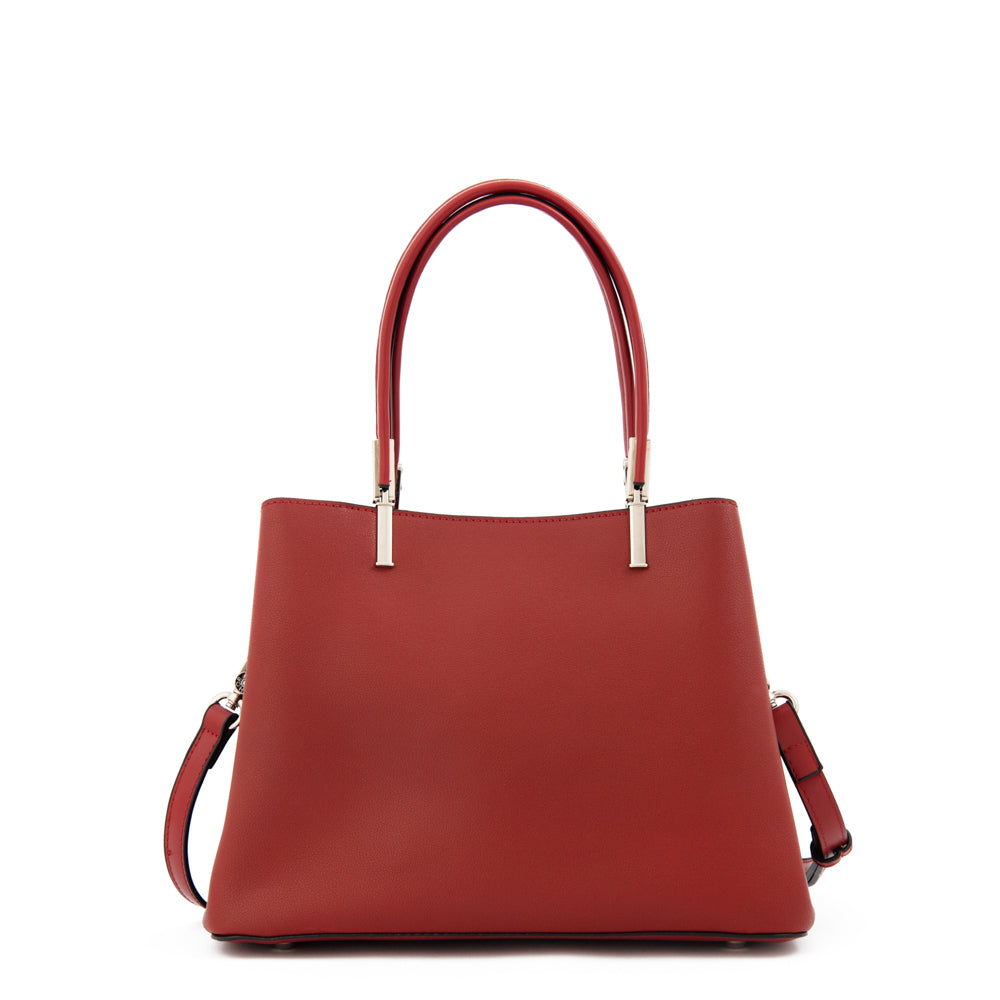 CARTERA CARMINA ROJO
