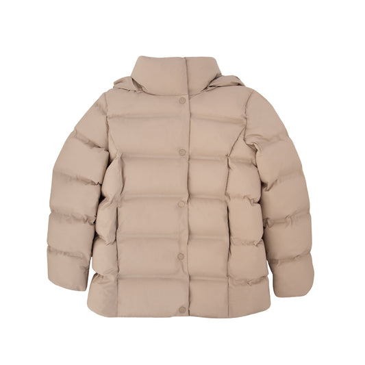 CAMPERA PUFFER ELISA TAUPE