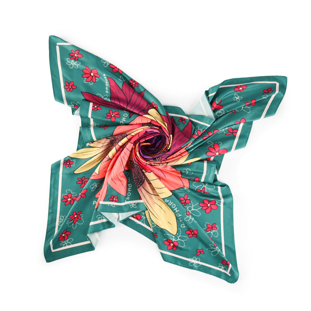 PAÑUELO GRANDE GRETA PETRÓLEO