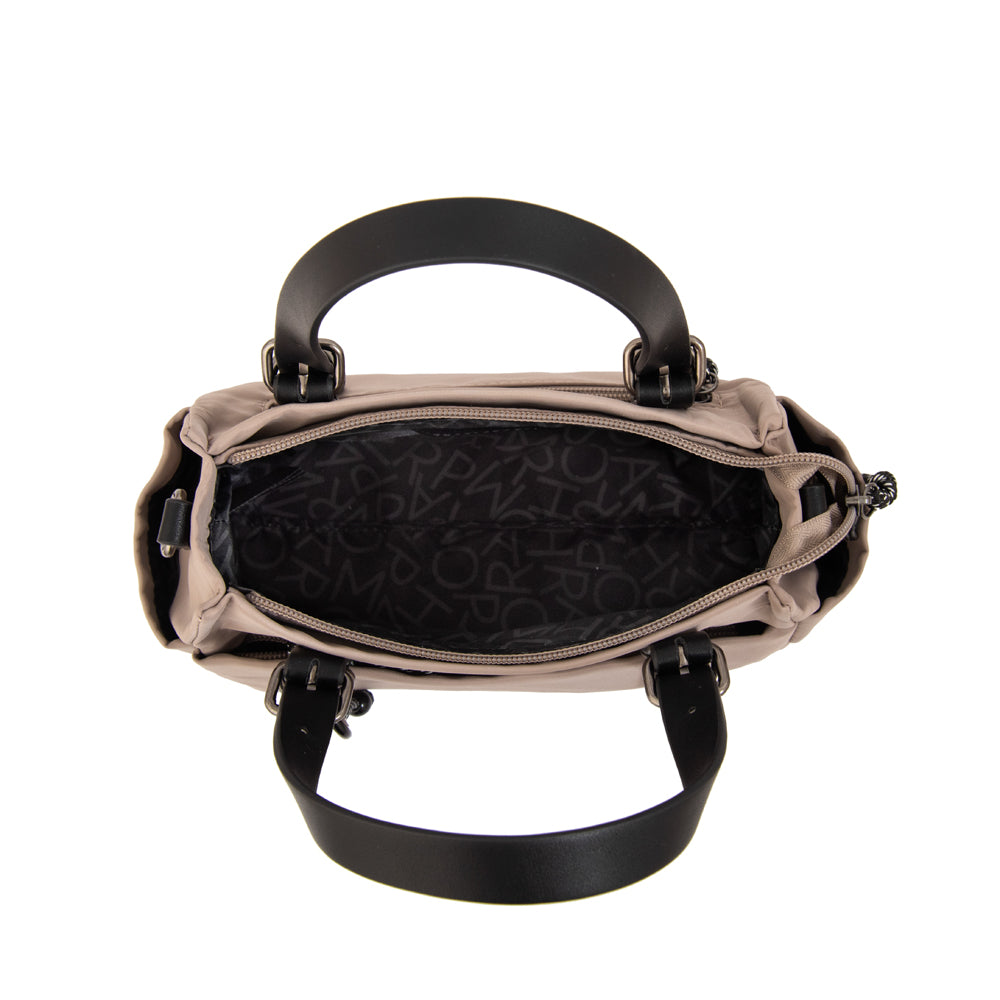 BANDOLERA MEDIANA JULIA TAUPE