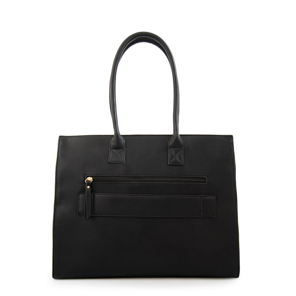 CARTERA PORTA NOTEBOOK 13" MABEL NEGRO