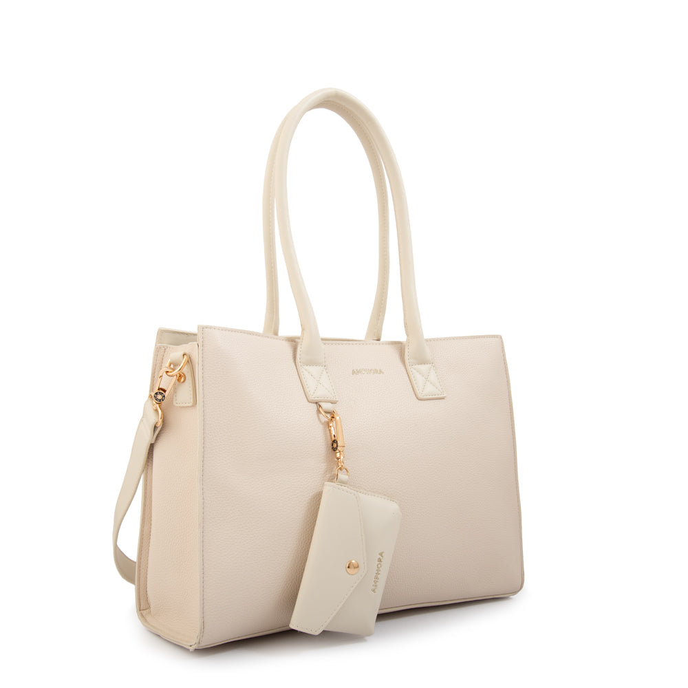 CARTERA PORTA NOTEBOOK 13" MABEL BLANCO