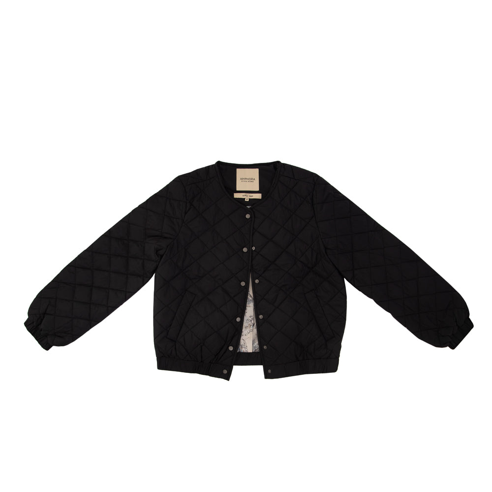CHAQUETA ACOLCHADA MARGARITA NEGRO