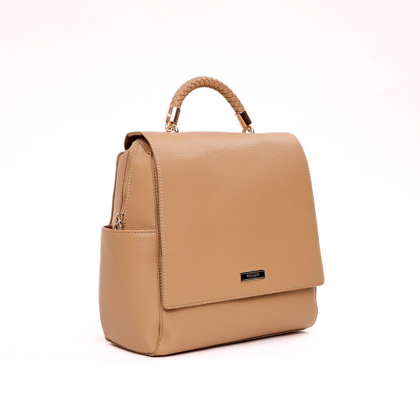 MOCHILA ROSY CAMEL