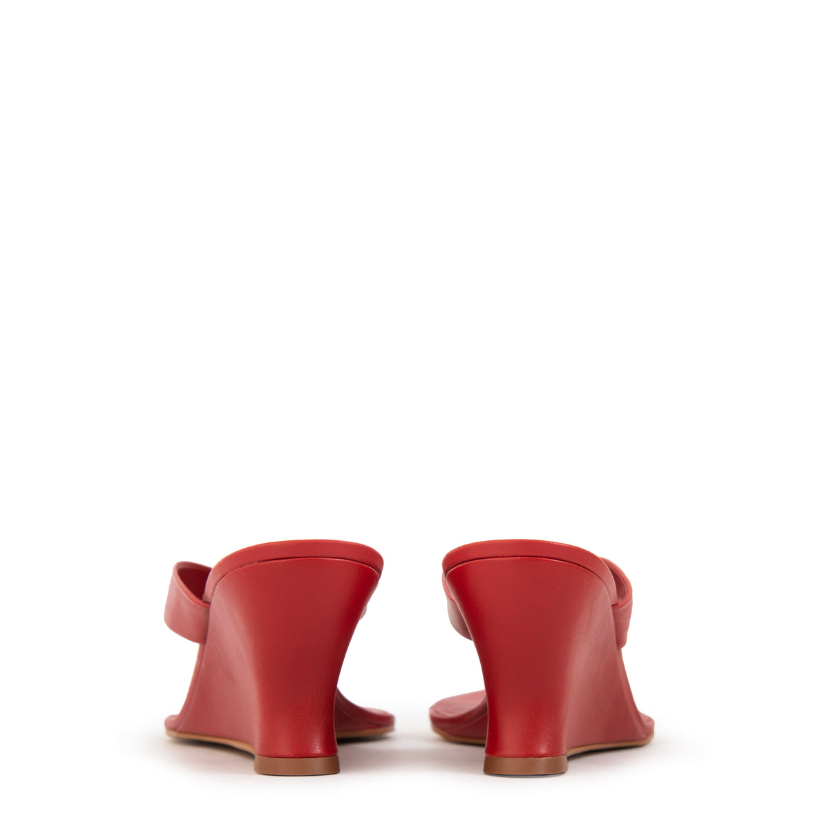 SANDALIA MULE NOEMI ROJO
