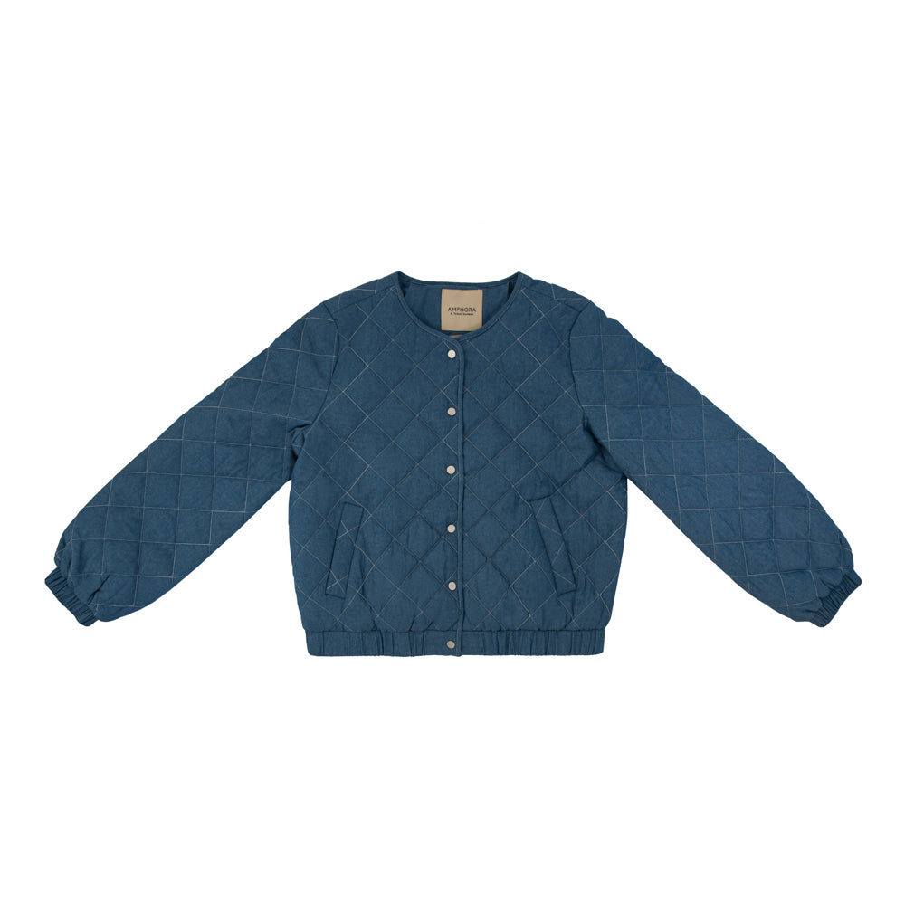 CHAQUETA ACOLCHADA MARGARITA AZUL