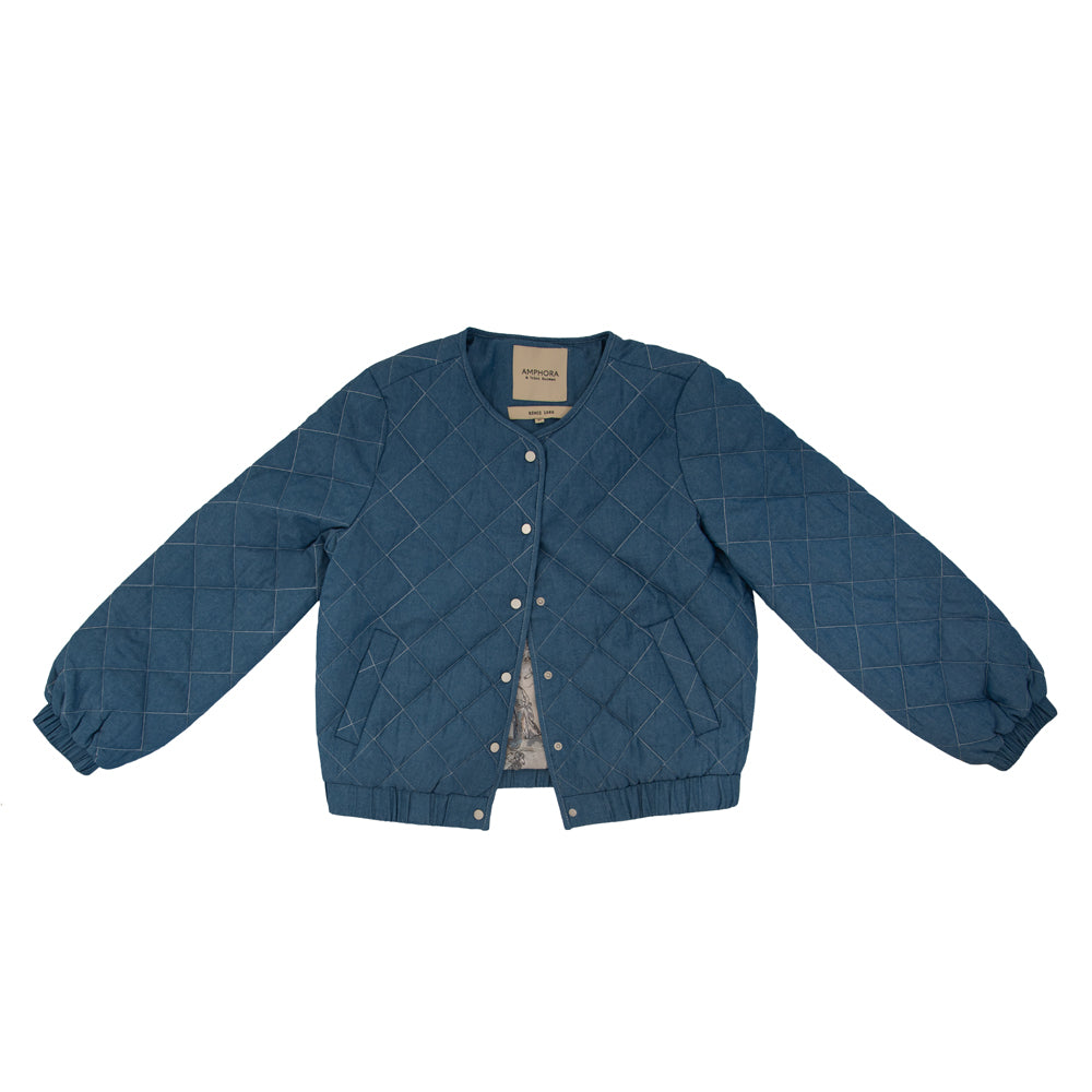 CHAQUETA ACOLCHADA MARGARITA AZUL