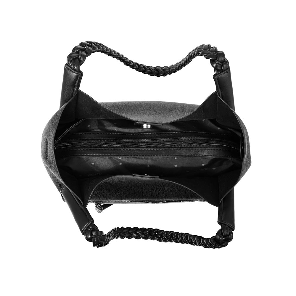 CARTERA CORTE RECTO IRIS NEGRO