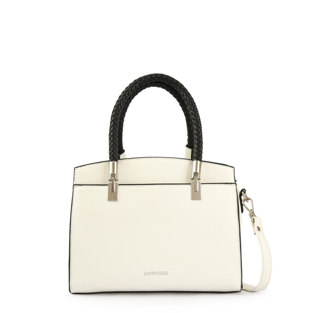 CARTERA TRES DIVISIONES ROSINE BLANCO