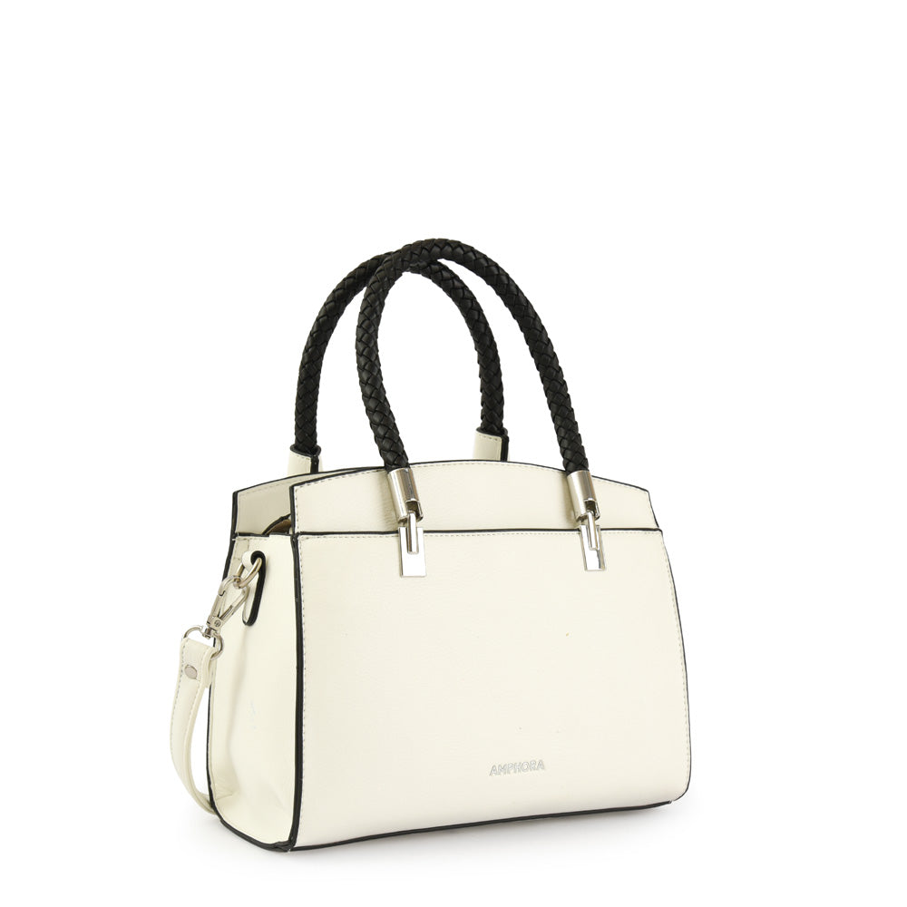CARTERA TRES DIVISIONES ROSINE BLANCO