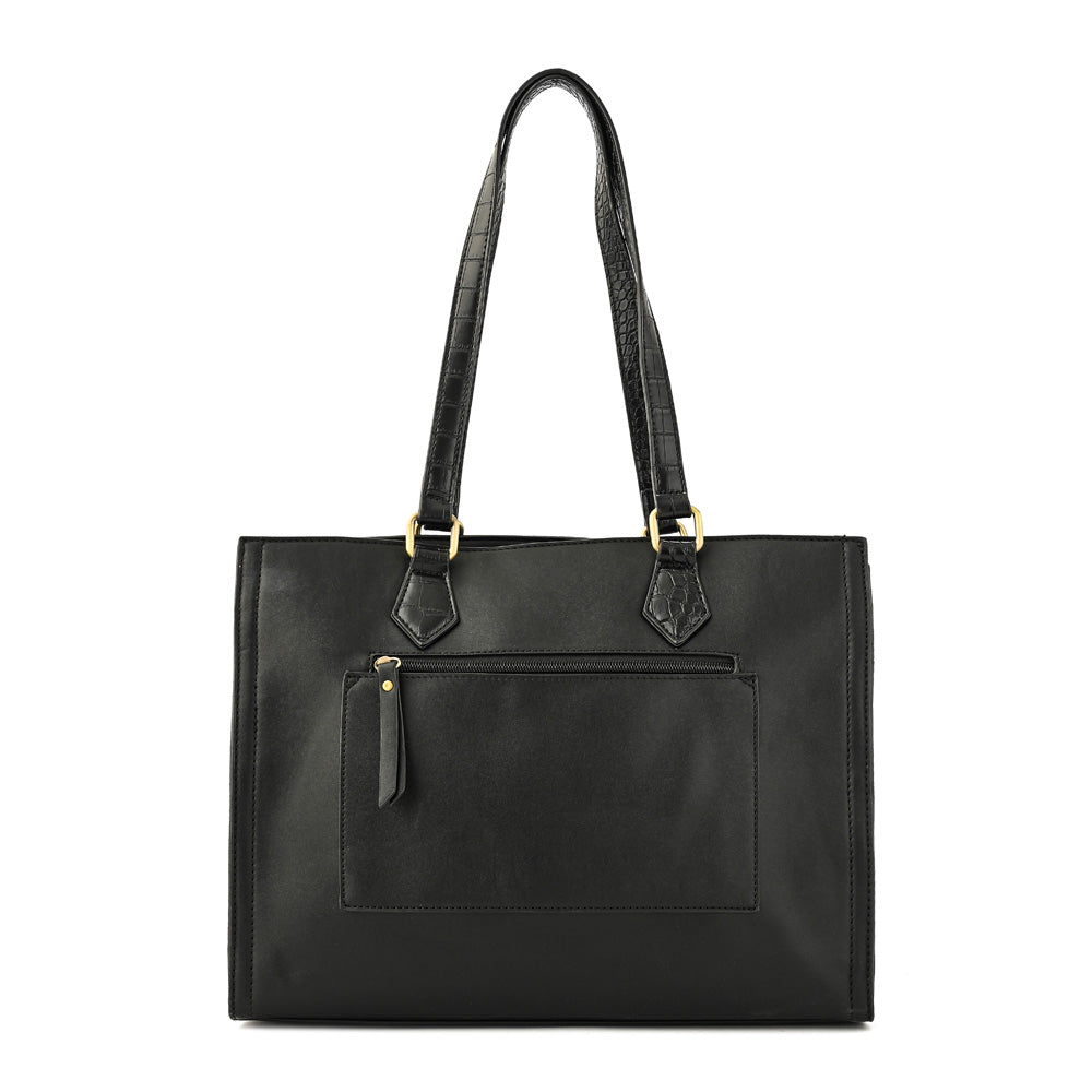 CARTERA PORTA NOTEBOOK 12" NILA NEGRO