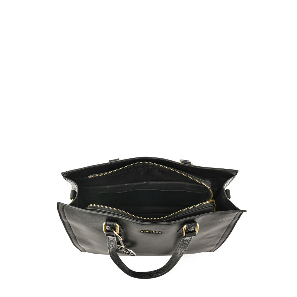 CARTERA PORTA NOTEBOOK 12" NILA NEGRO
