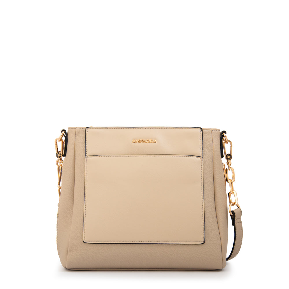 BANDOLERA MADRID BEIGE