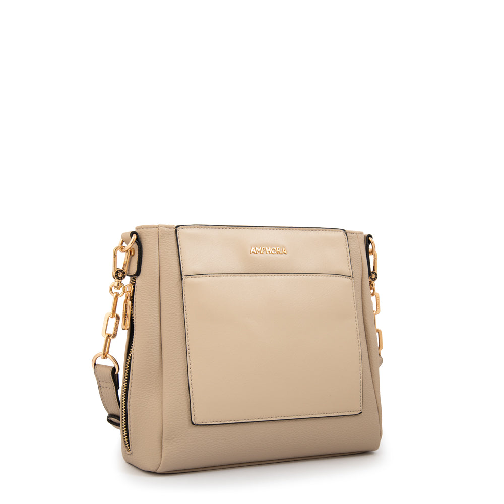 BANDOLERA MADRID BEIGE