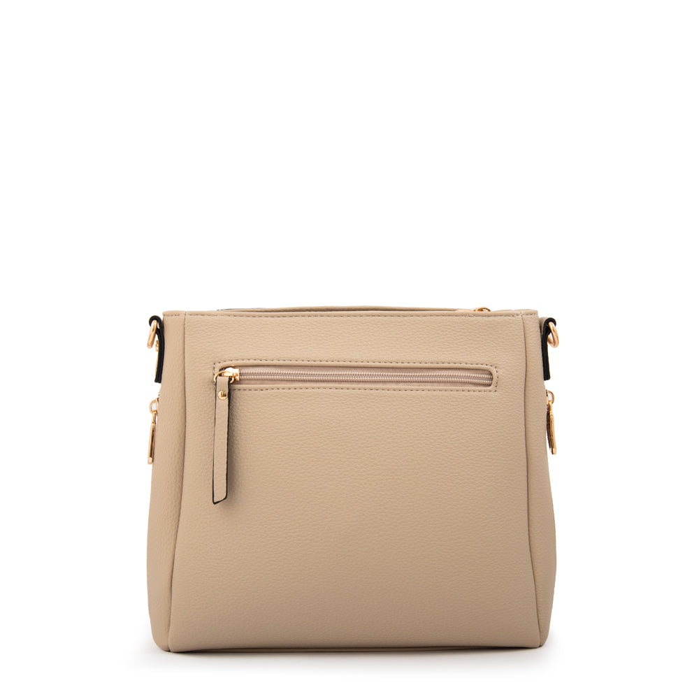 BANDOLERA MADRID BEIGE