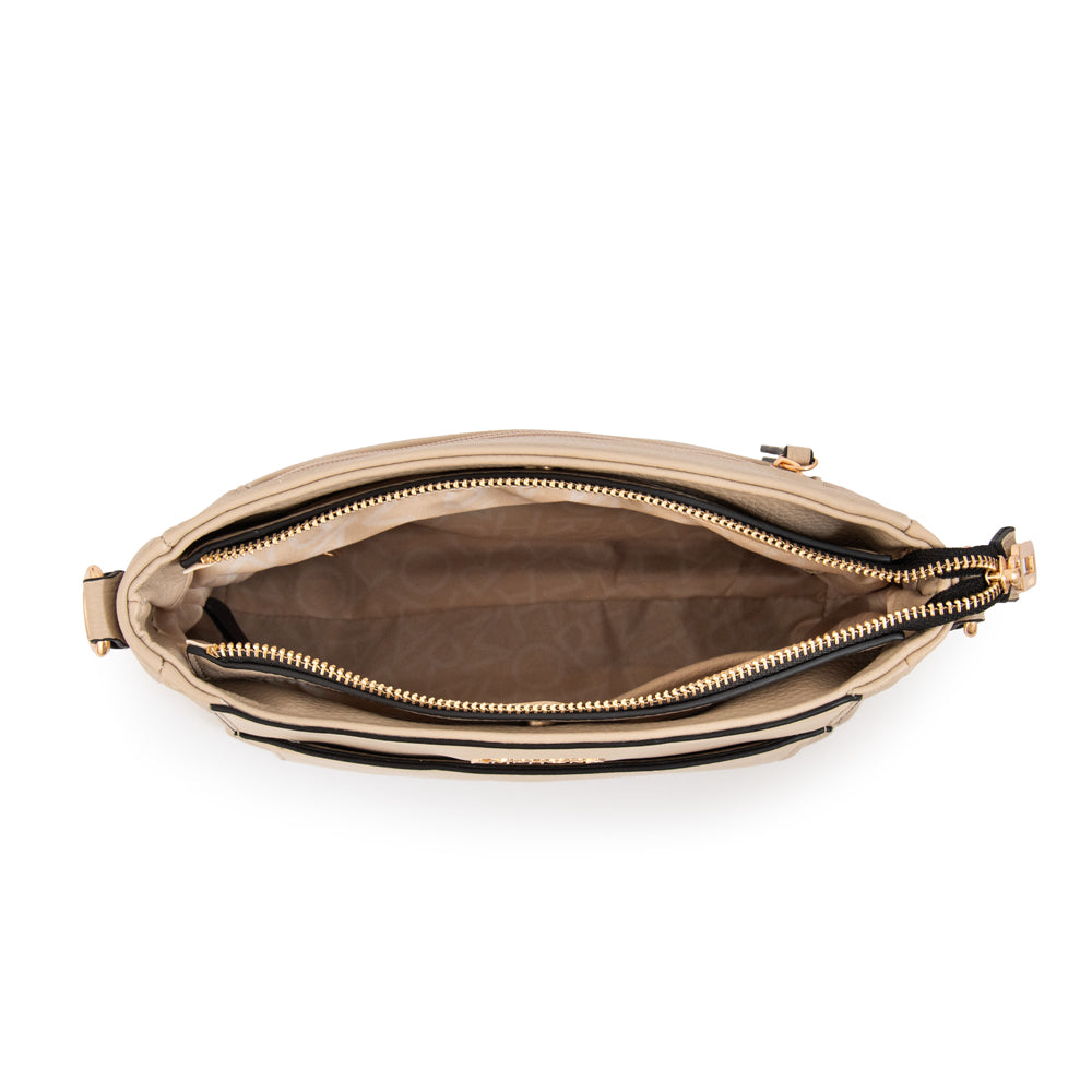 BANDOLERA MADRID BEIGE