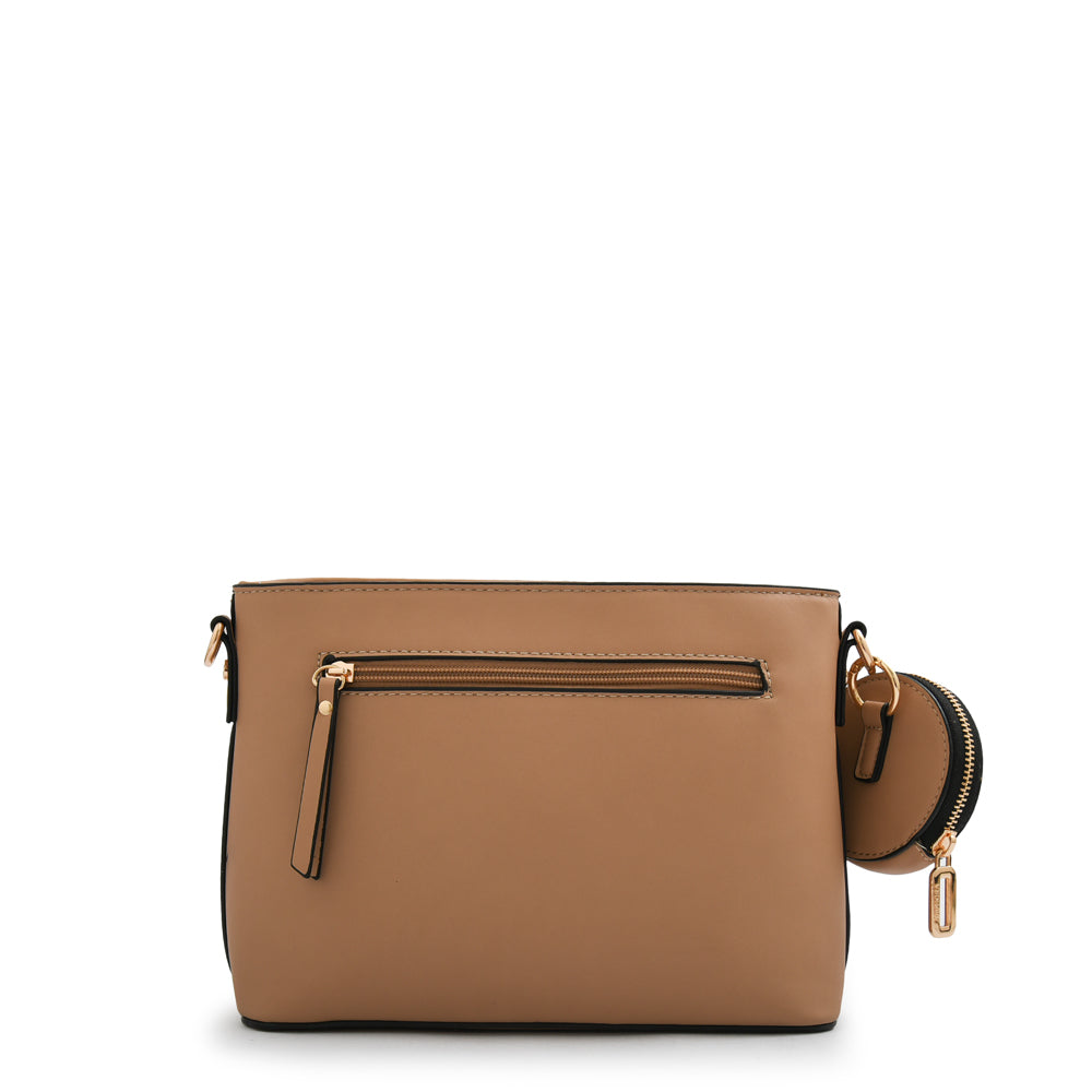 BANDOLERA CORCEGA BEIGE