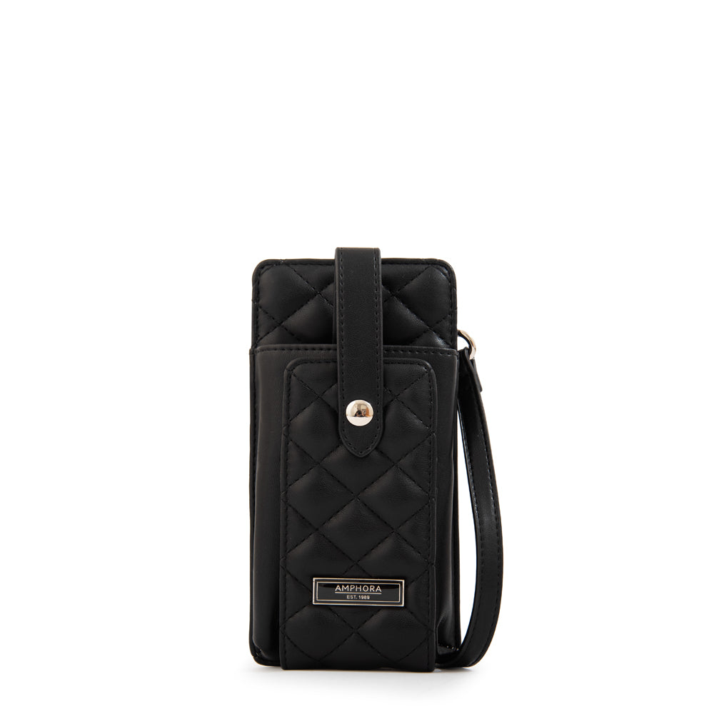BANDOLERA PORTA CELULAR BEATRIZ NEGRO