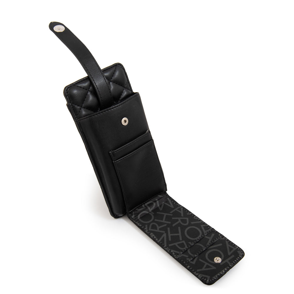 BANDOLERA PORTA CELULAR BEATRIZ NEGRO