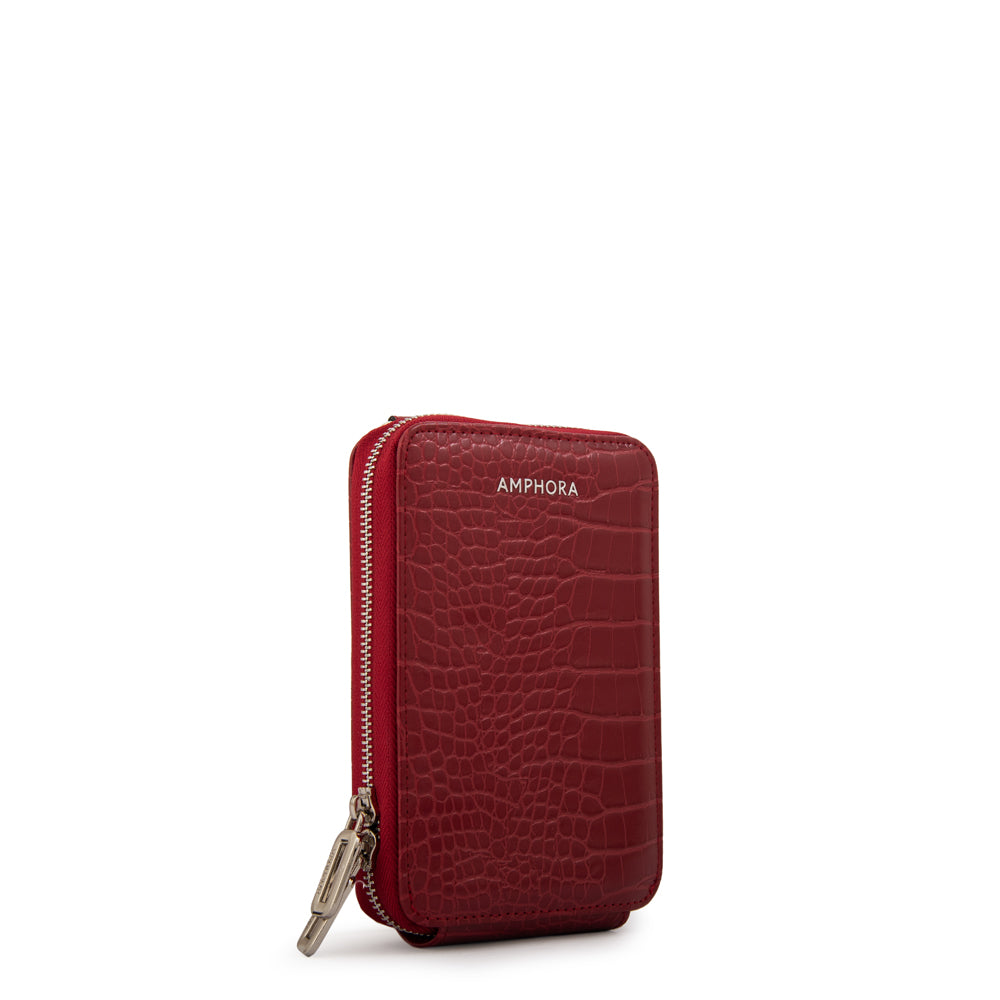 BANDOLERA PORTA CELULAR BOGA ROJO