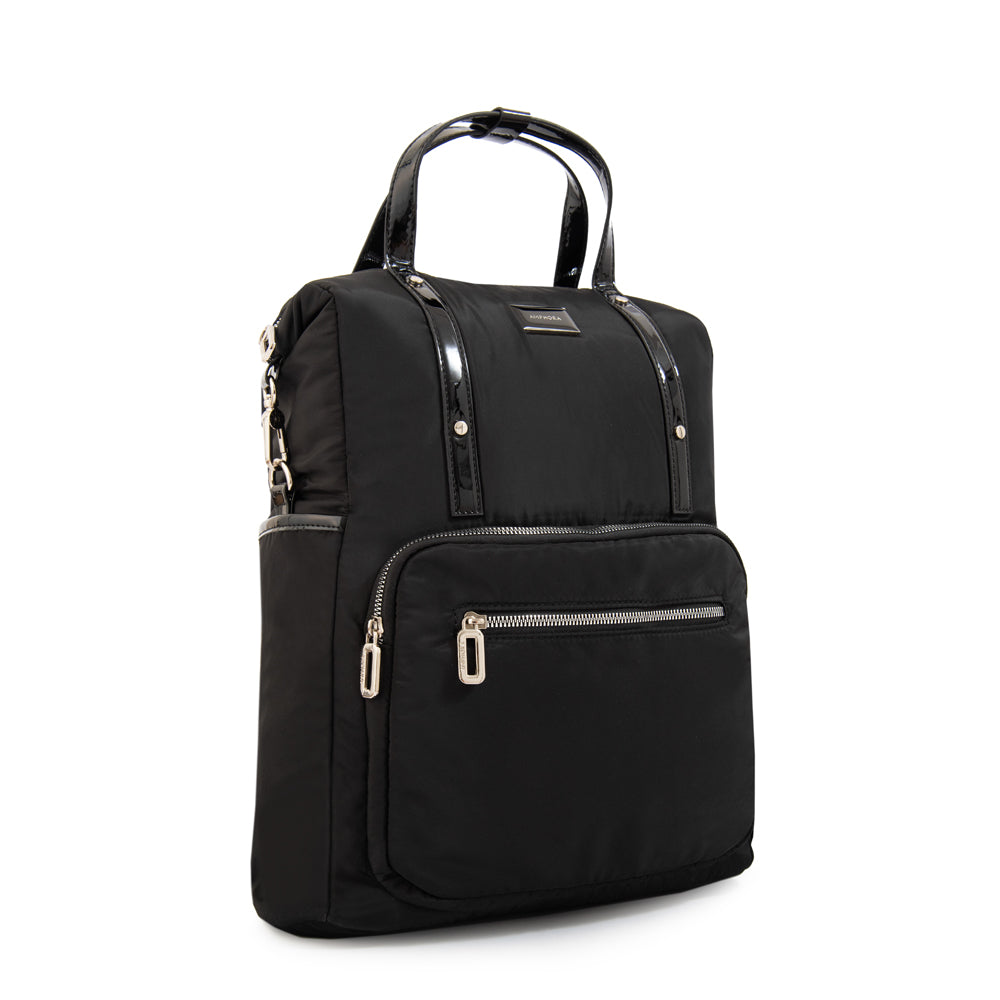 MOCHILA PORTA NOTEBOOK 14" CECILIA NEGRO