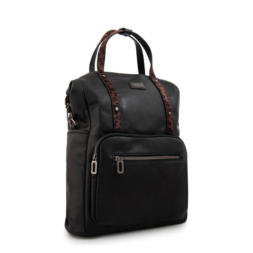 MOCHILA PORTA NOTEBOOK 14" CECILIA NEGRO