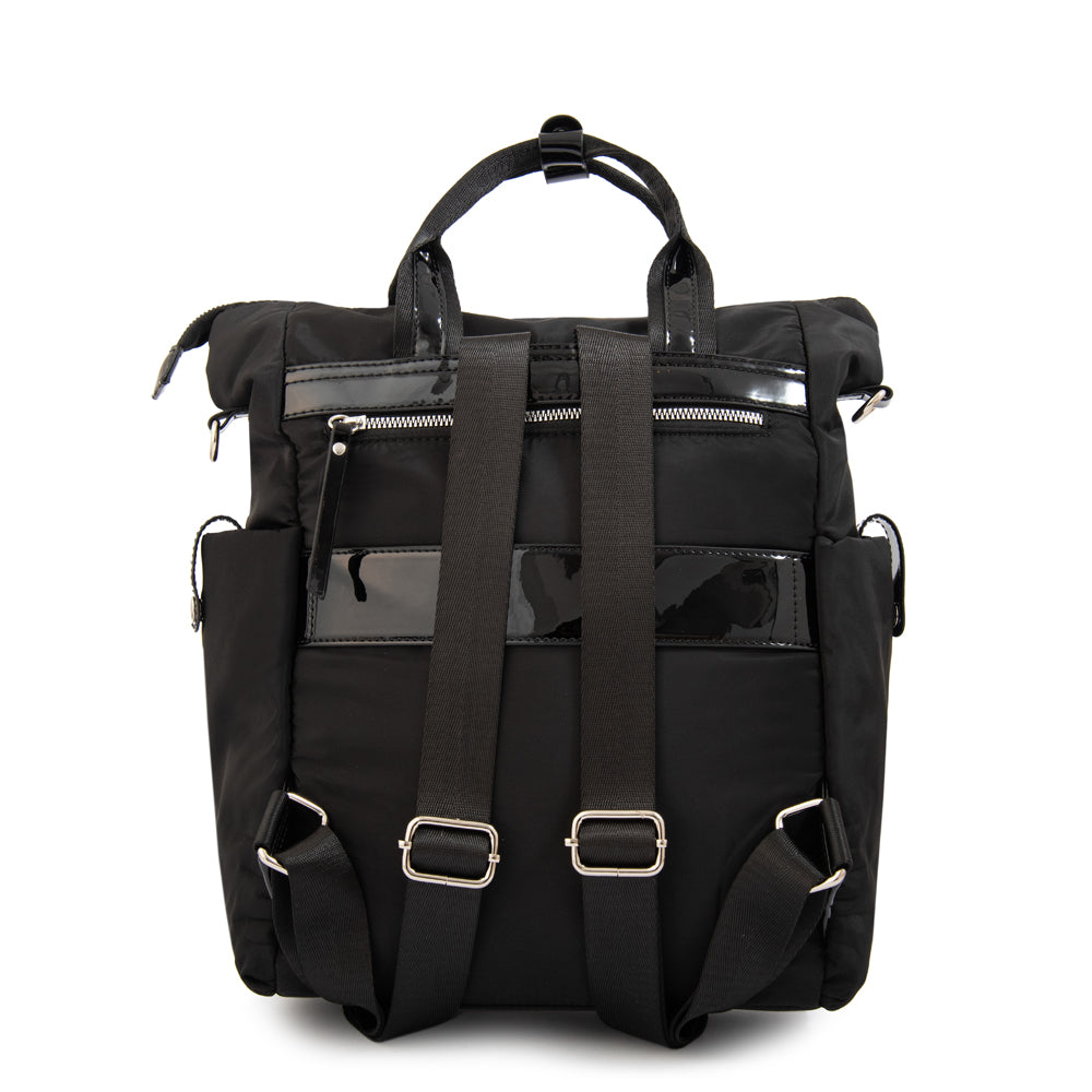 MOCHILA PORTA NOTEBOOK 13" CECILIA NEGRO