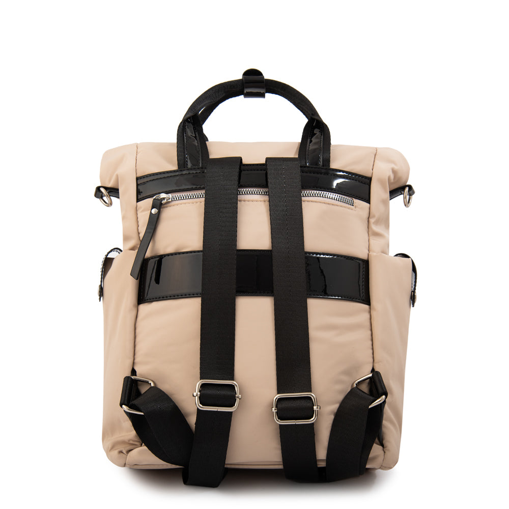 MOCHILA PORTA NOTEBOOK 13" CECILIA BEIGE