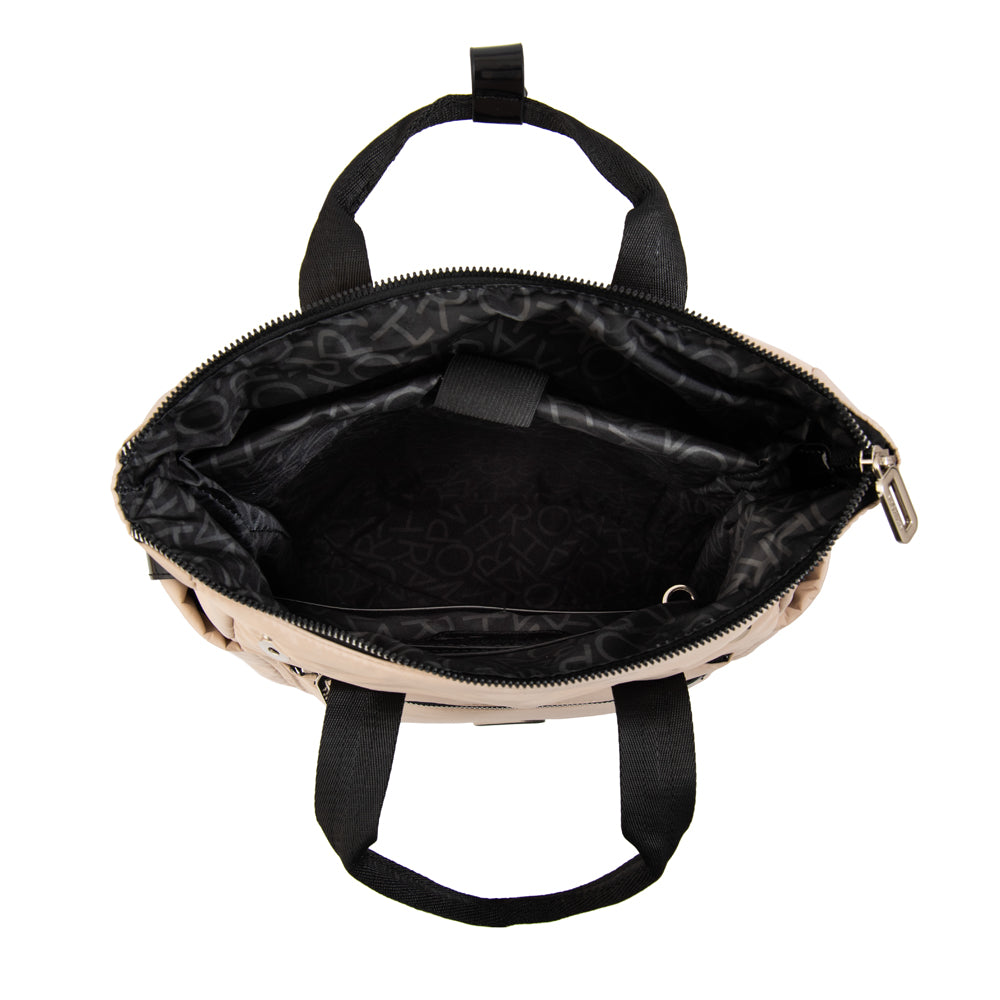 MOCHILA PORTA NOTEBOOK 13" CECILIA BEIGE