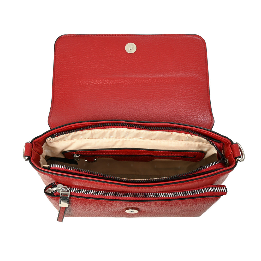 BANDOLERA CHARLOTE ROJO