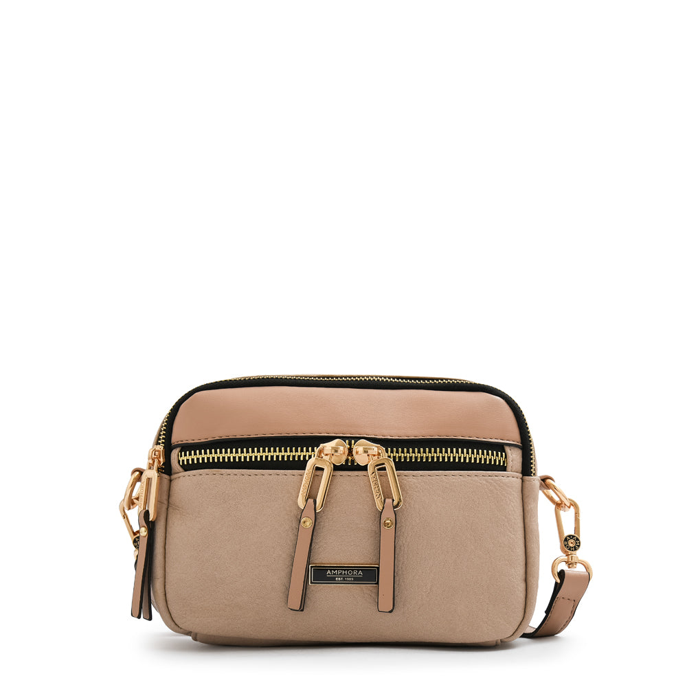 BANDOLERA BENIN BEIGE