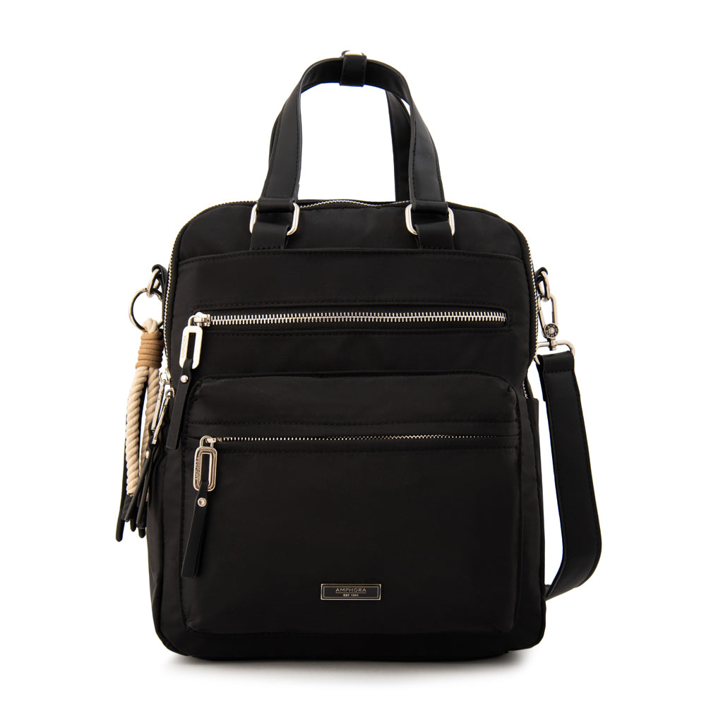 MOCHILA JOSELINA NEGRO LISO