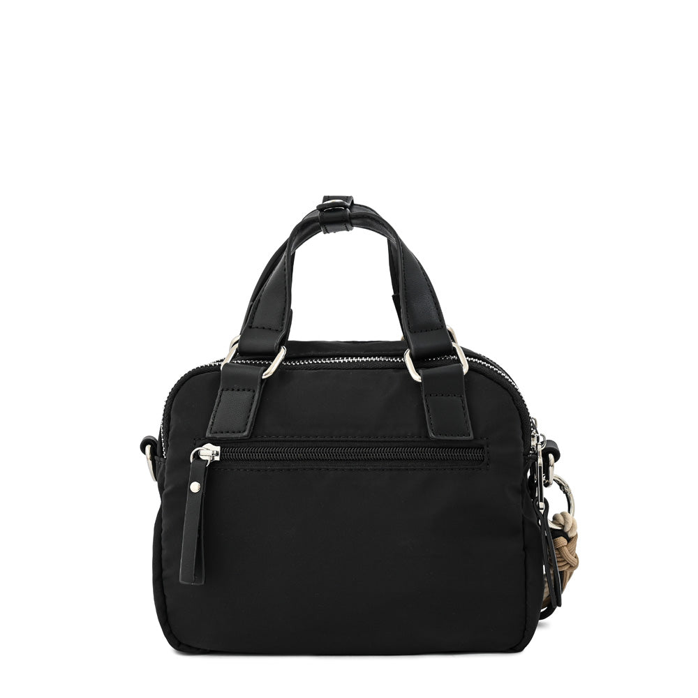 BANDOLERA JOSELINA NEGRO LISO