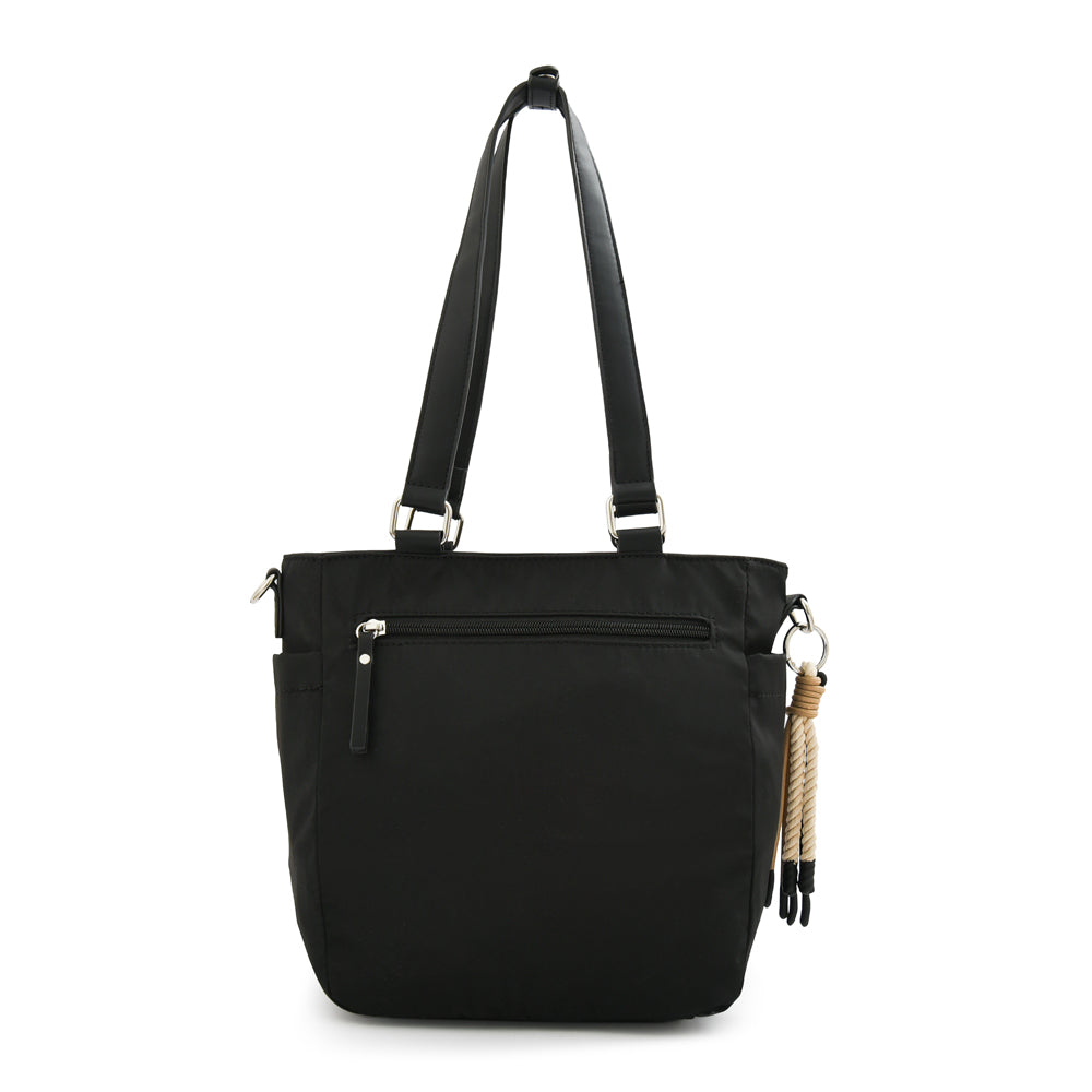 CARTERA JOSELINA NEGRO LISO