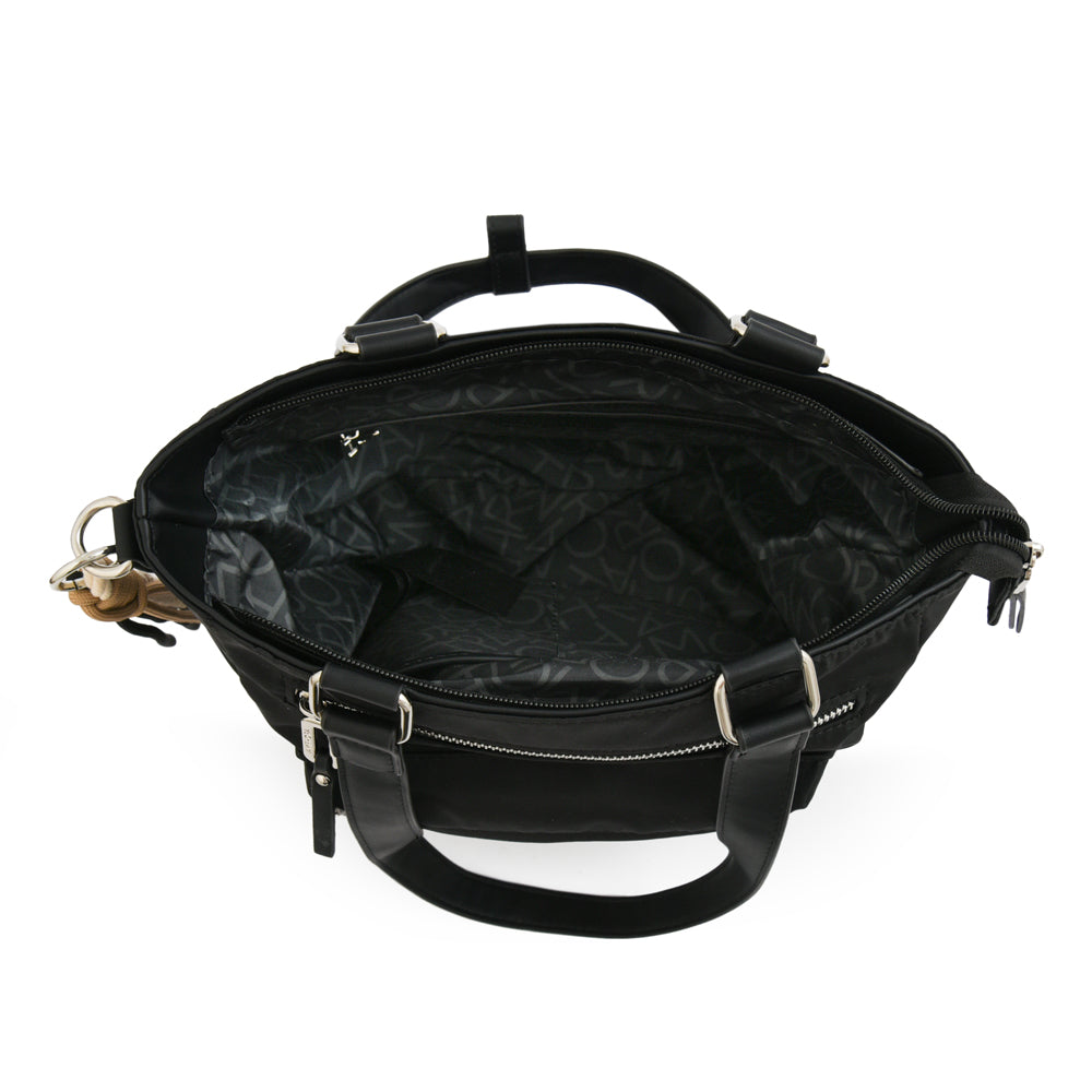 CARTERA JOSELINA NEGRO LISO