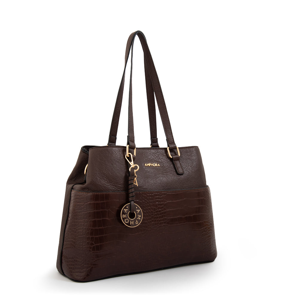 CARTERA GENOVA MARRÓN
