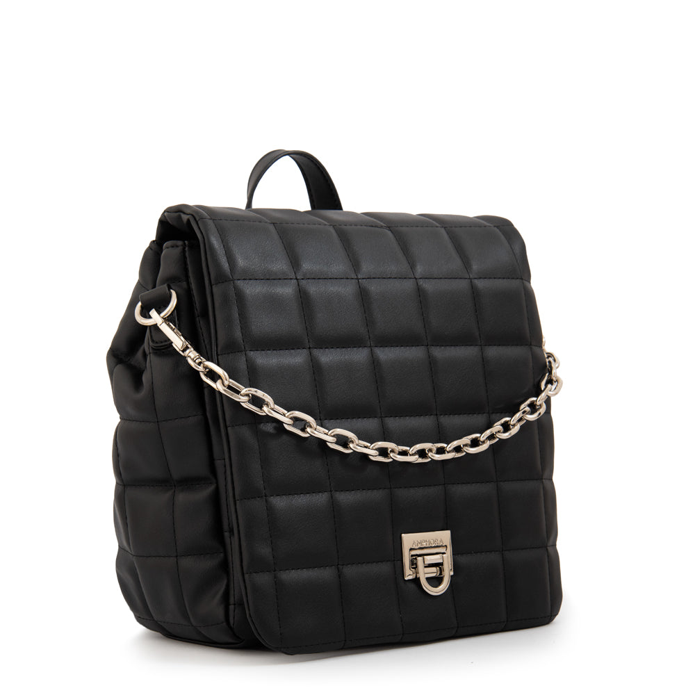 MOCHILA GRECIA NEGRO