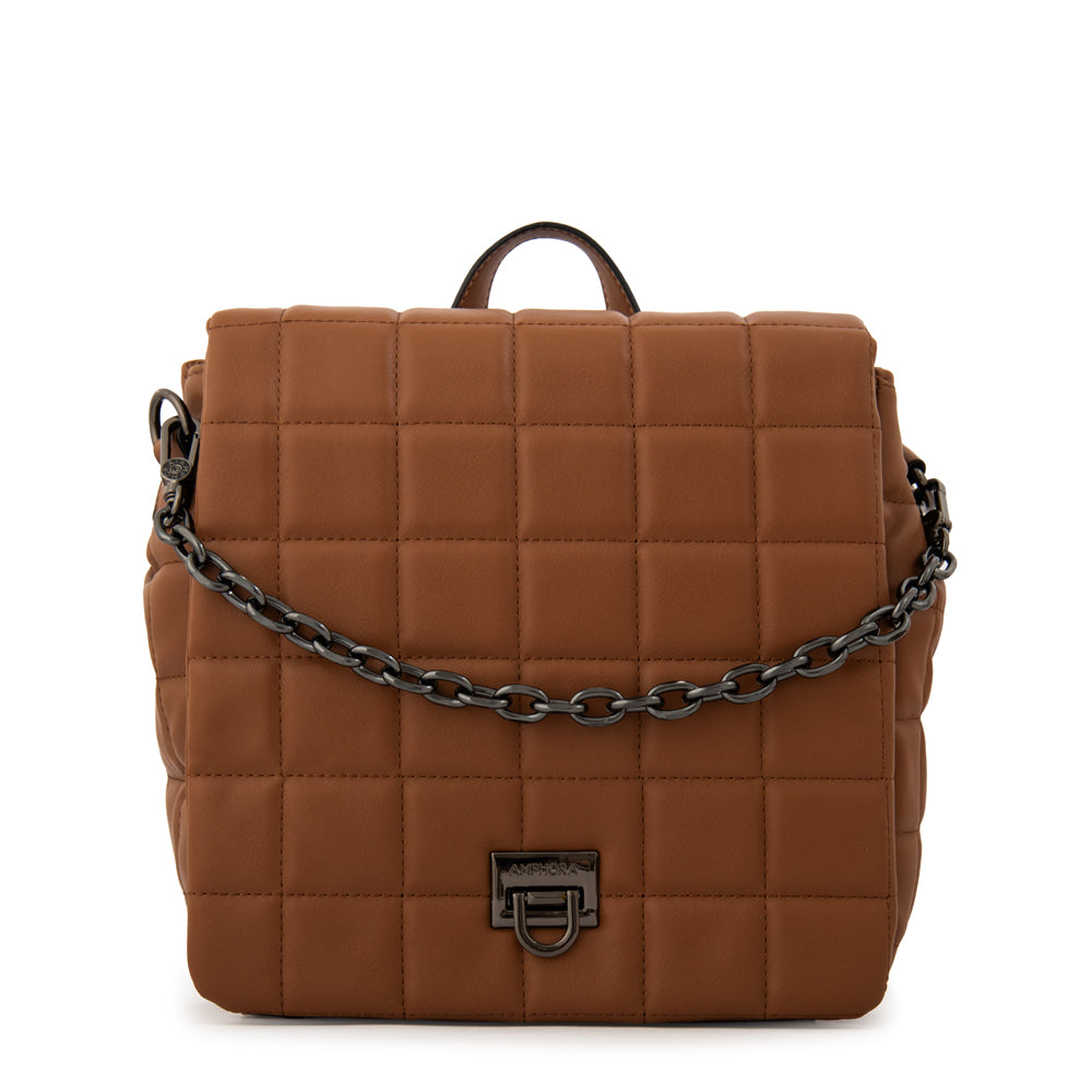MOCHILA GRECIA MARRÓN