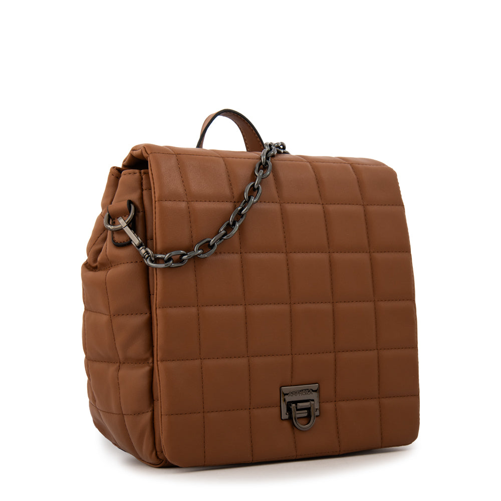 MOCHILA GRECIA MARRÓN