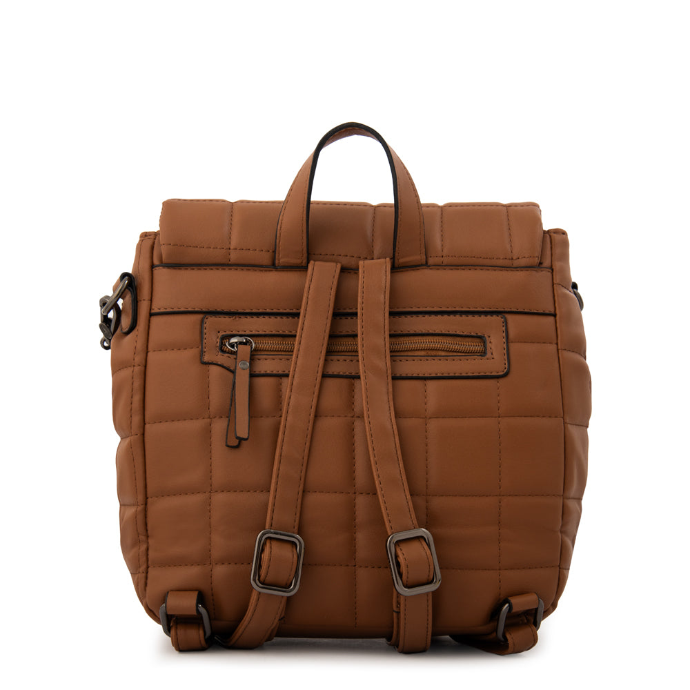 MOCHILA GRECIA MARRÓN