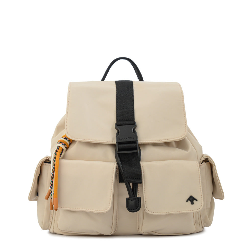 MOCHILA TINA BEIGE