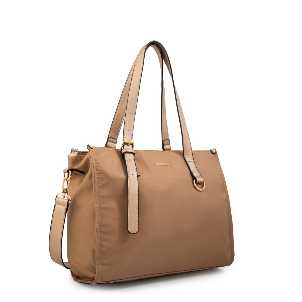 CARTERA PORTA NOTEBOOK 13" FIORELA BEIGE