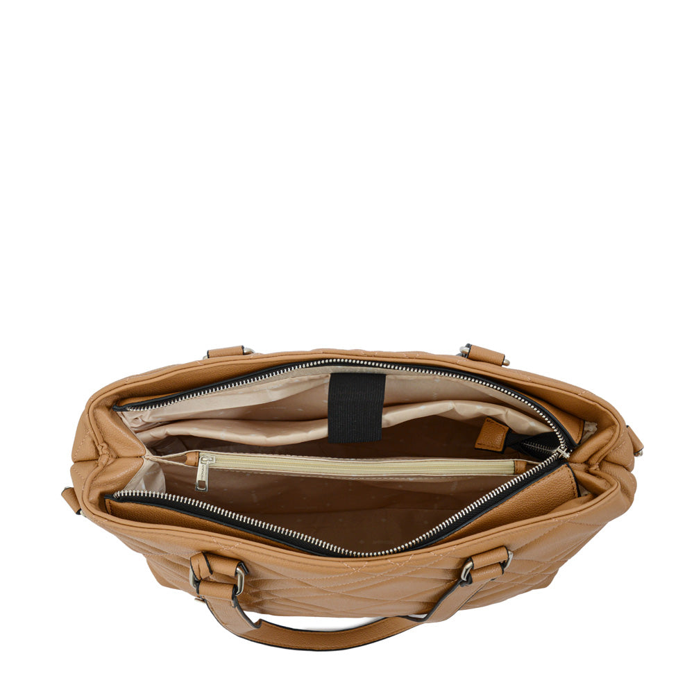 CARTERA PORTA NOTEBOOK 13" ANISA CAMEL