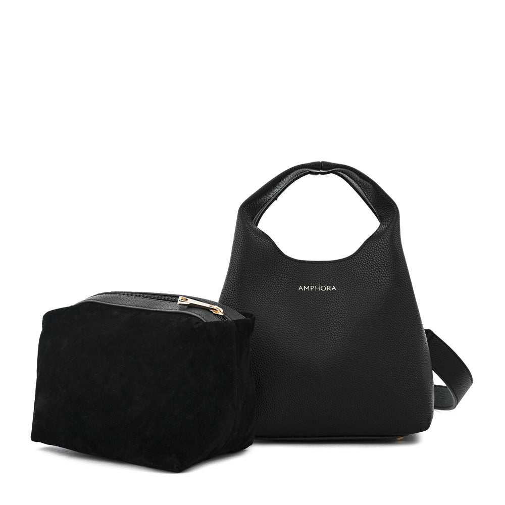 CARTERA CORTE OVAL JOLIE NEGRO
