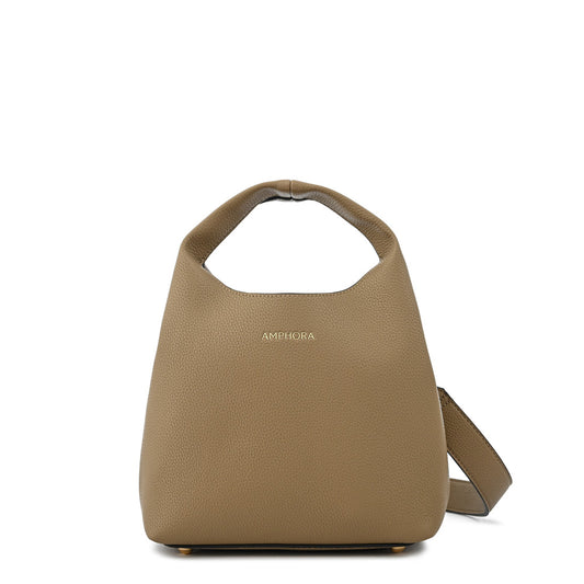 CARTERA CORTE OVAL JOLIE TAUPE