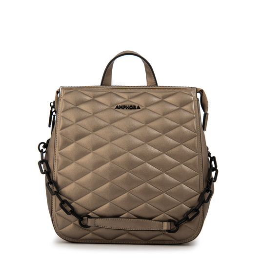 MOCHILA SUIZA PLATEADO